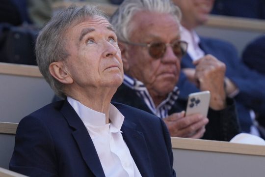 Ο πρόεδρος και διευθύνων σύμβουλος της LVMH Μπερνάρ Αρνό